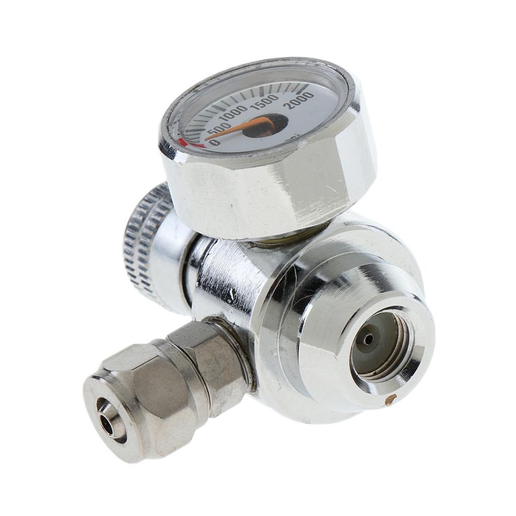 Planted Aquarium Co2 Kit - Aquarium CO2-generator Koperen drukmeterkit Kooldioxide-regelaarventiel voor