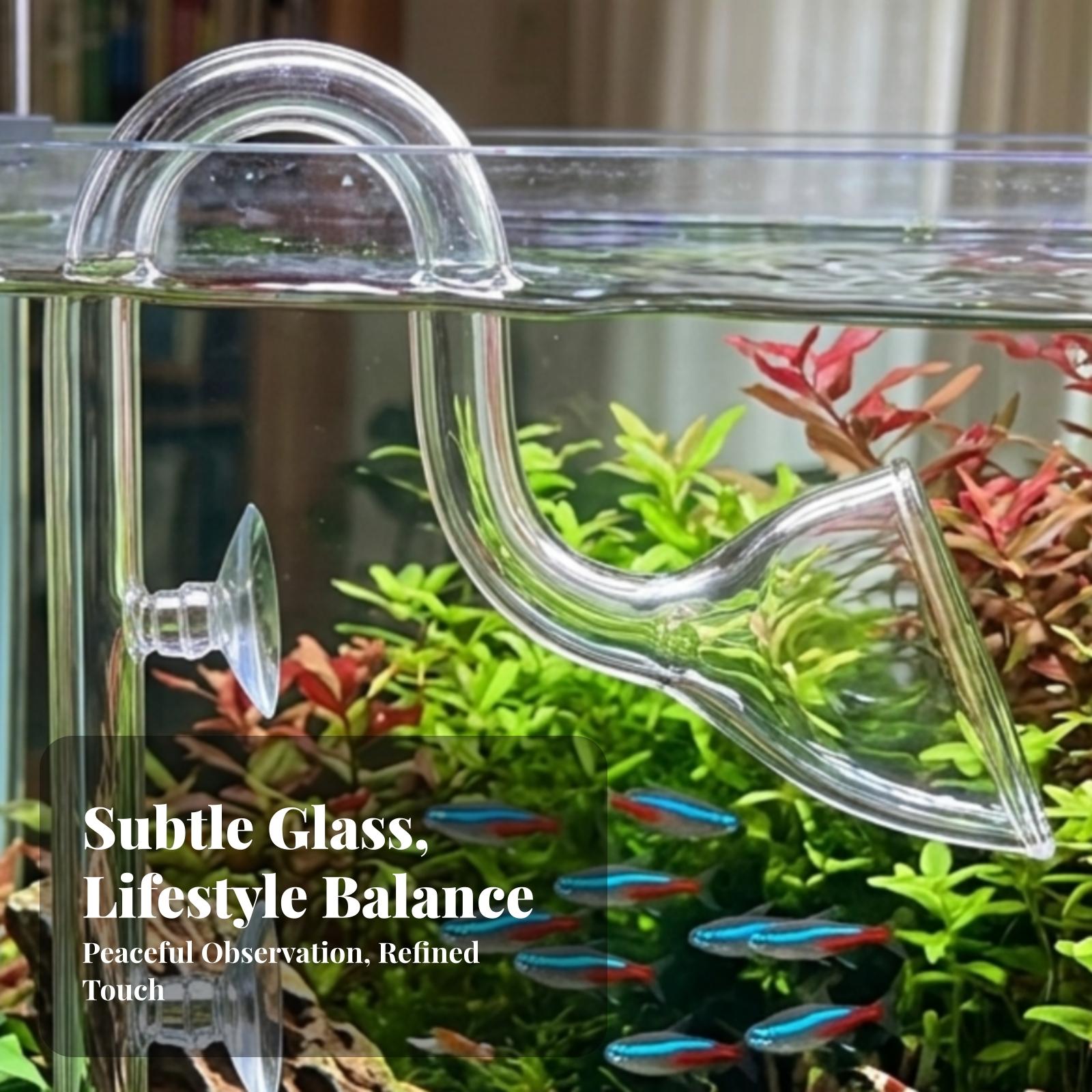 Aquarium Planted Filter - Aquariumfilter Inlaat en Uitlaat Transparante Aquarium