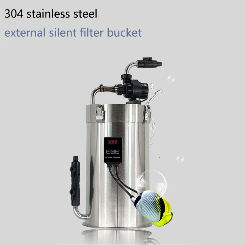 Planted Aquarium Accessories - Rvs Externe Aquarium Filter Emmer Aquarium