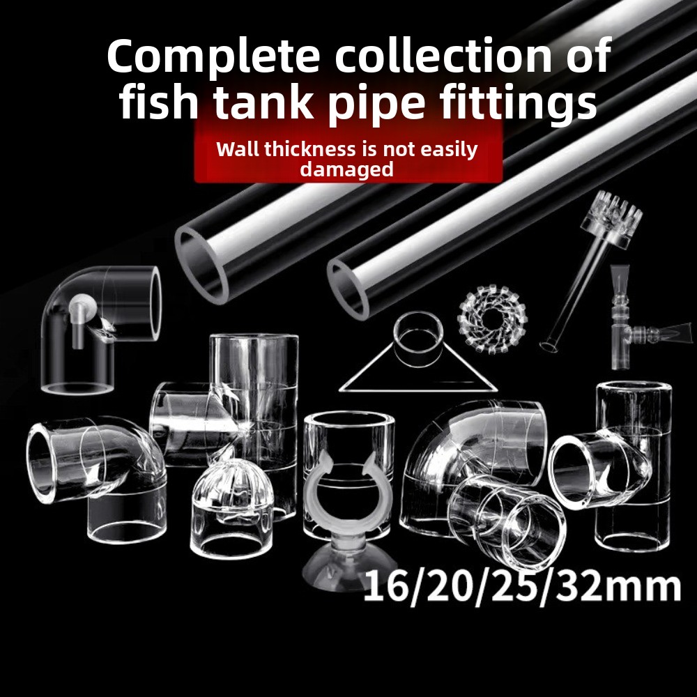 Aquarium Planted Filter - DIY Clear Aquarium Skimmer Acryl Lelie