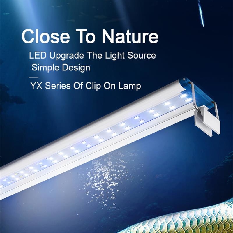 Aquarium Planting Ideas - Extensible Waterproof Clip on Lamp voor