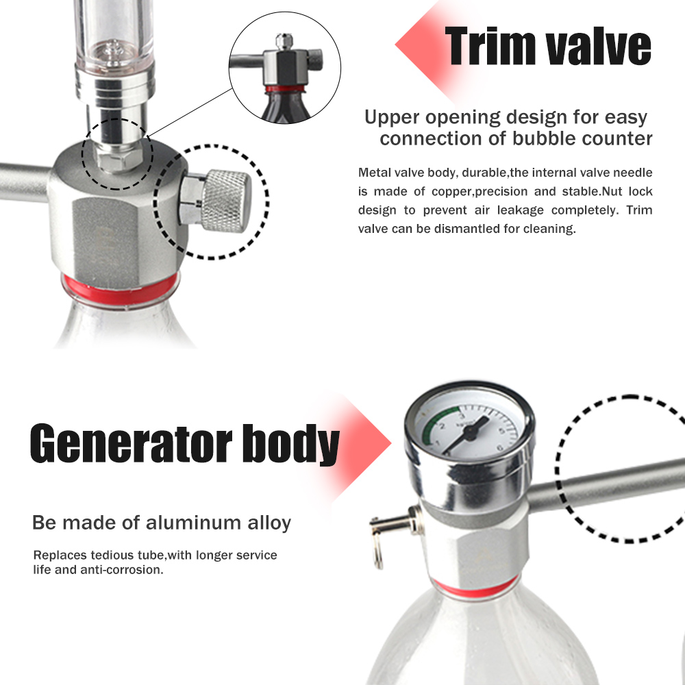 DIY CO2-generatorsysteemset vo - Planted Aquarium Co2 Kit recensie en prijs