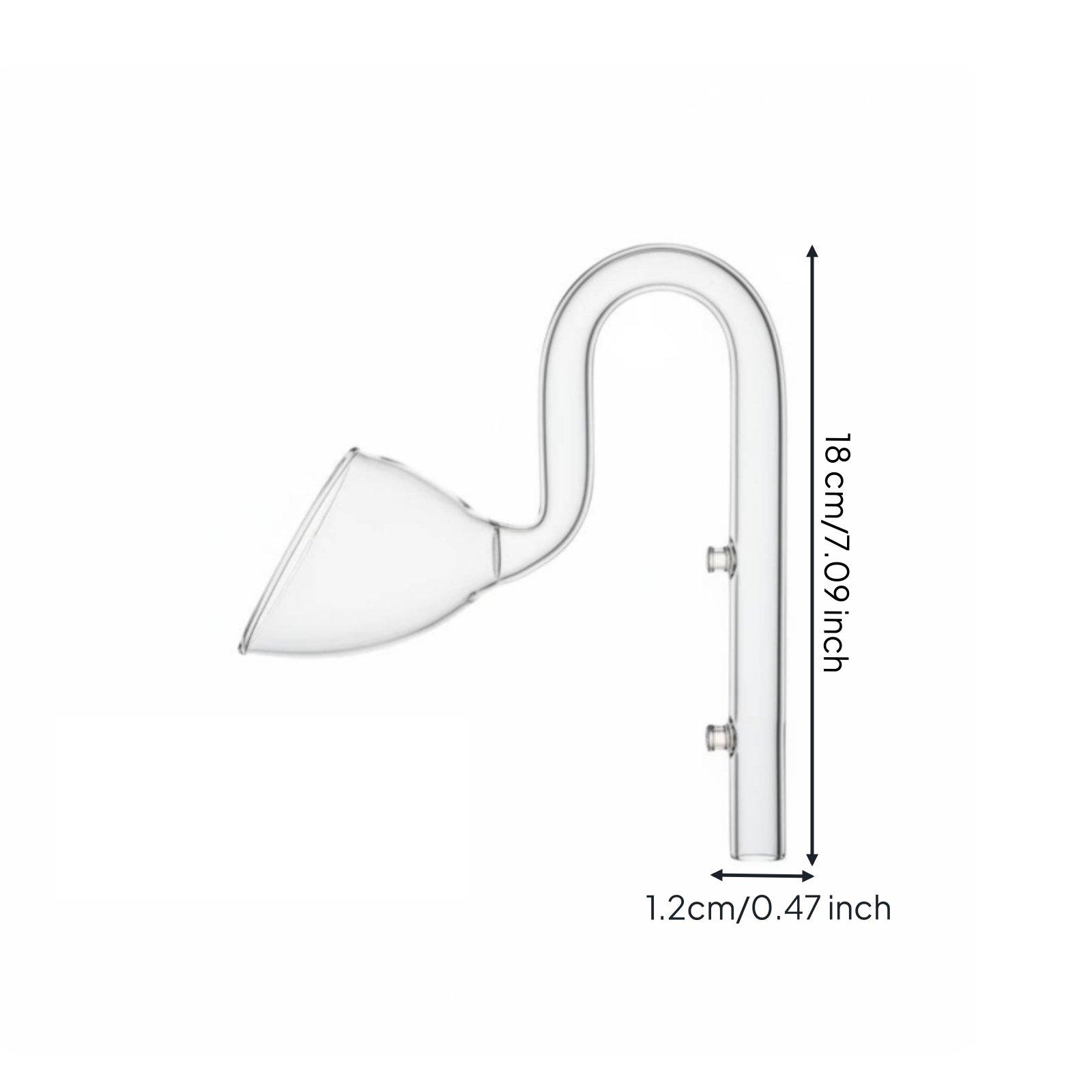 Glazen aquariumlelie uitlaatwa - Diffuser Lily Glass recensie en prijs