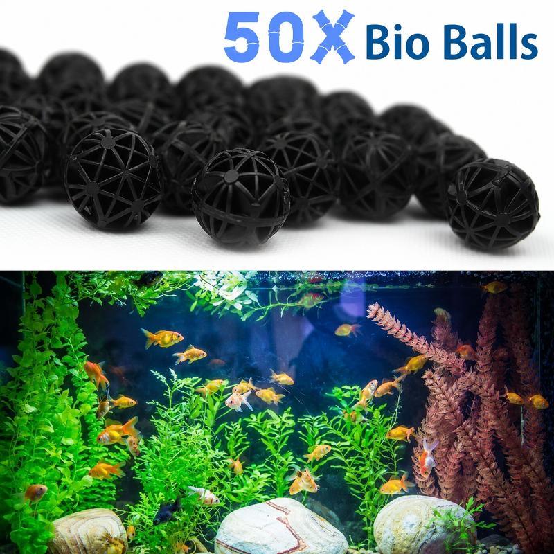 50 stuks 16mm aquarium biofilt - Planted Aquarium Accessories recensie en prijs