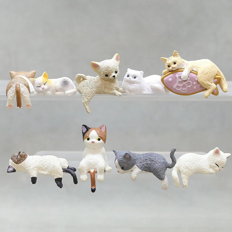 1Pc Leuke Cartoon Kat PVC Woon - Aquarium Planting Ideas recensie en prijs