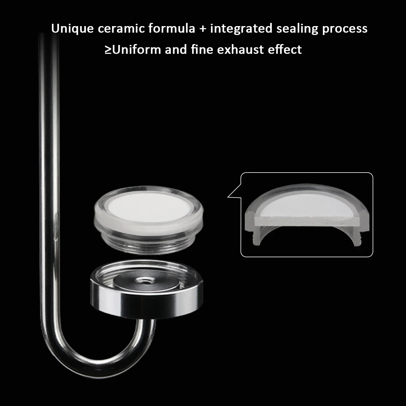 ZRDR Aquarium CO2-diffuser, ge - Planted Aquarium Accessories recensie en prijs