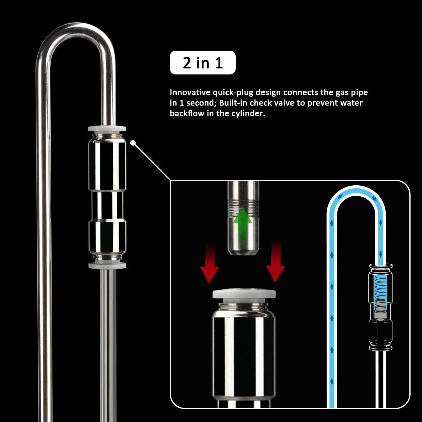 ZRDR Aquarium CO2-diffuser, ge - Planted Aquarium Accessories recensie en prijs