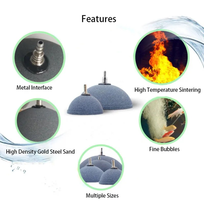 60mm 80mm Aquarium Luchtsteen  - Planted Aquarium Accessories recensie en prijs
