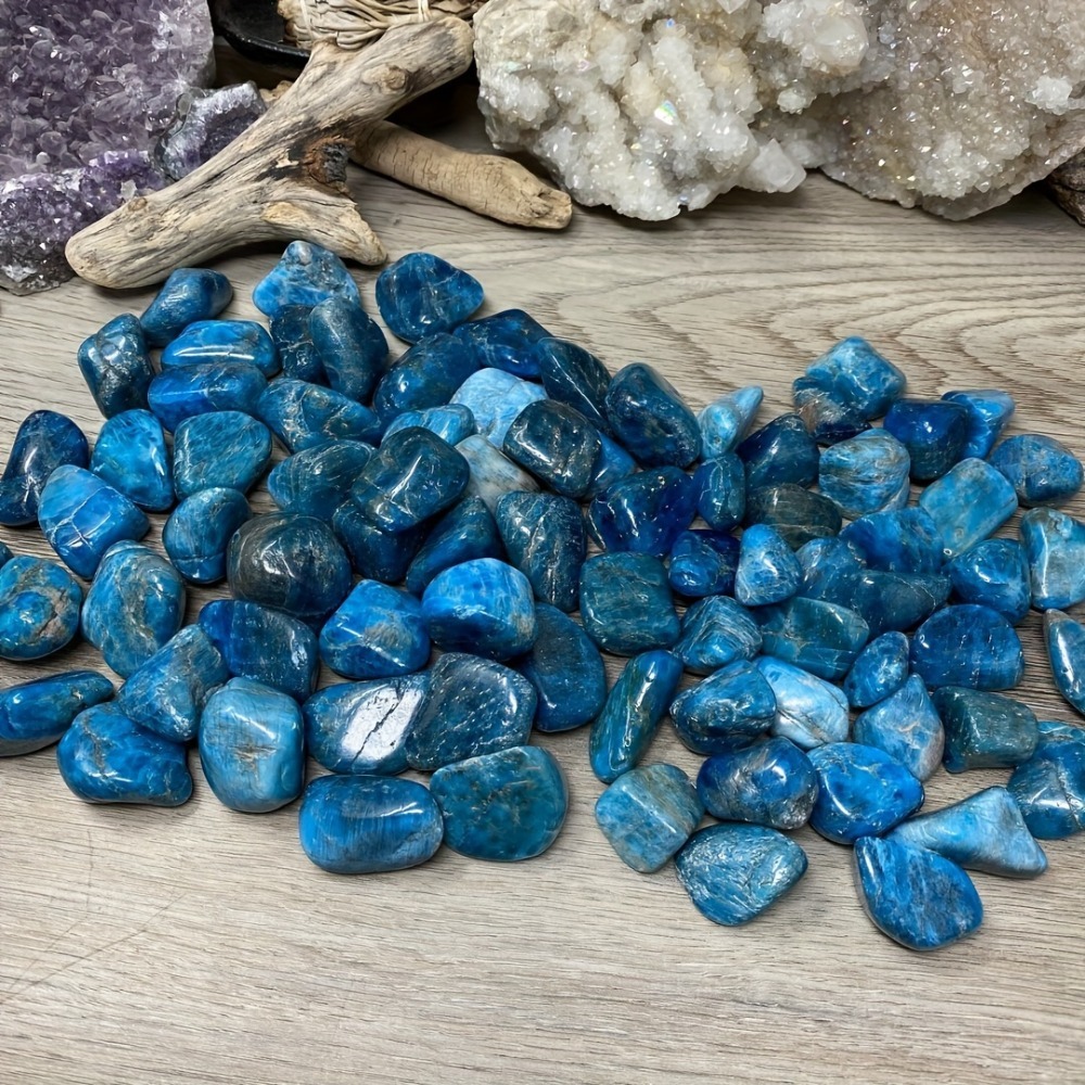 Natuurlijke blauwe apatiet, ge - Planted Aquarium Making recensie en prijs