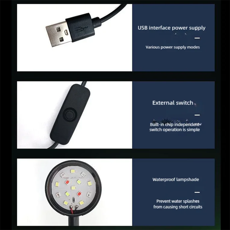 USB LED Aquarium Clip Lamp Hog - Aquarium Planting Ideas recensie en prijs