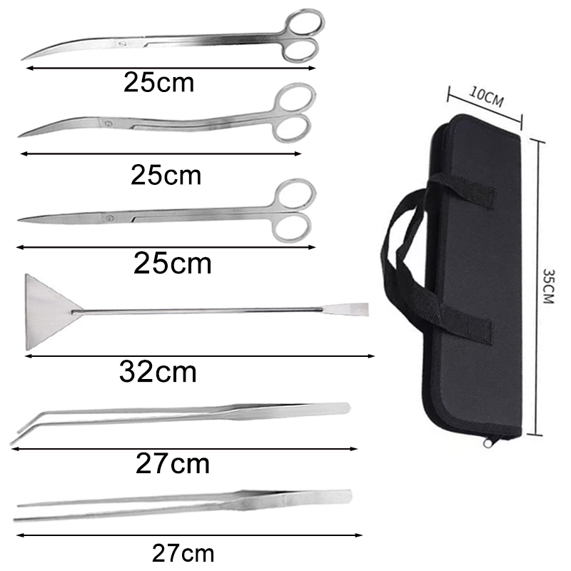 Aquariumreinigingsgereedschaps - Planted Aquarium Accessories recensie en prijs